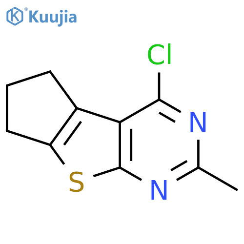 12-chloro-10-methyl-7-thia-9,11-diazatricyclo6.4.0.0^{2,6}dodeca-1(12),2(6),8,10-tetraene structure