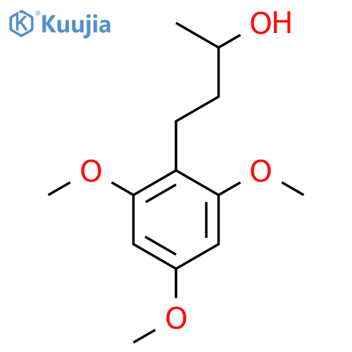 4-(2,4,6-trimethoxyphenyl)butan-2-ol structure