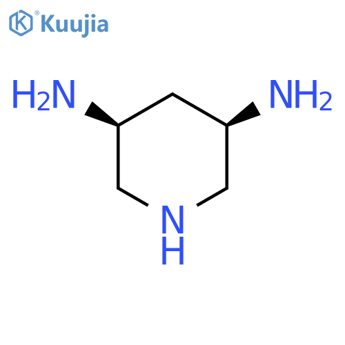 (3R,5S)-piperidine-3,5-diamine structure
