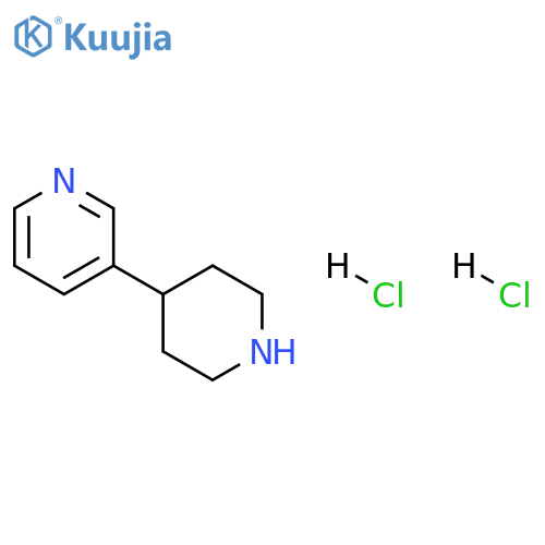 3-(Piperidin-4-yl)pyridine dihydrochloride structure