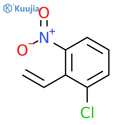 1-chloro-2-ethenyl-3-nitrobenzene structure
