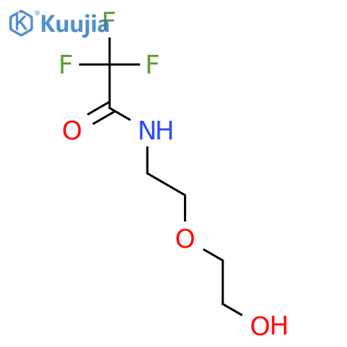 2,2,2-trifluoro-N-2-(2-hydroxyethoxy)ethylacetamide structure