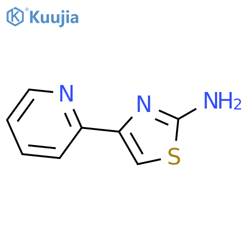 4-(pyridin-2-yl)-1,3-thiazol-2-amine structure