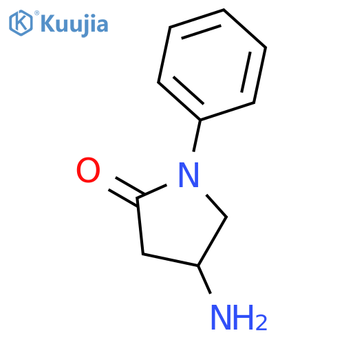 4-Amino-1-phenylpyrrolidin-2-one structure