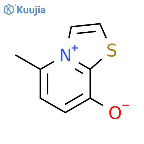 Thiazolo[3,2-a]pyridin-4-ium,8-hydroxy-5-methyl-, inner salt structure