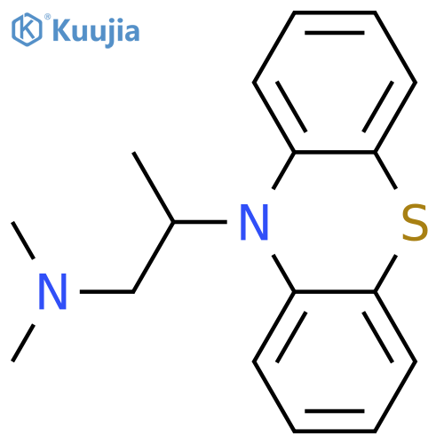 Isopromethazine structure