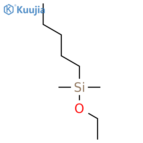 Silane, ethoxydimethylpentyl- structure