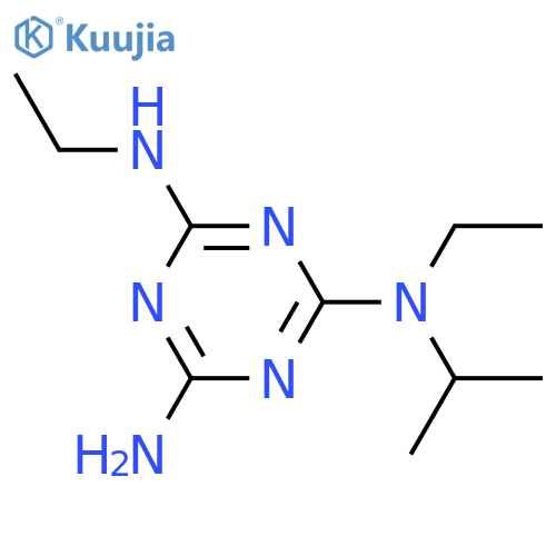 1,3,5-Triazine-2,4,6-triamine,N2,N4-diethyl-N6-(1-methylethyl)- structure