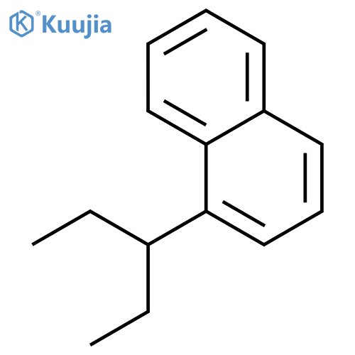 Naphthalene,1-(1-ethylpropyl)- structure