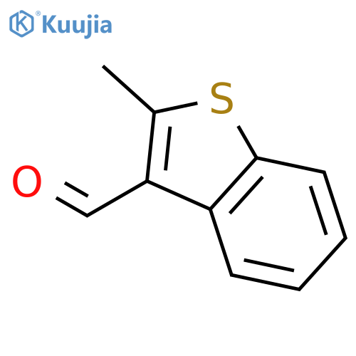 2-methyl-1-benzothiophene-3-carbaldehyde structure