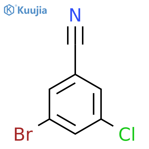 3-Bromo-5-chlorobenzonitrile structure