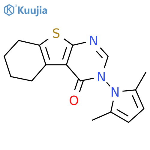 4-(2,5-dimethyl-1H-pyrrol-1-yl)-8-thia-4,6-diazatricyclo7.4.0.0^{2,7}trideca-1(9),2(7),5-trien-3-one structure