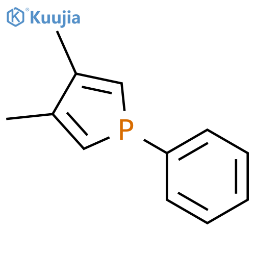 1H-Phosphole, 3,4-dimethyl-1-phenyl- structure