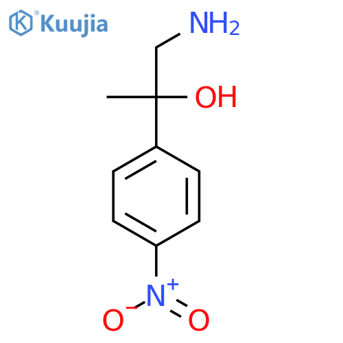 1-amino-2-(4-nitrophenyl)propan-2-ol structure