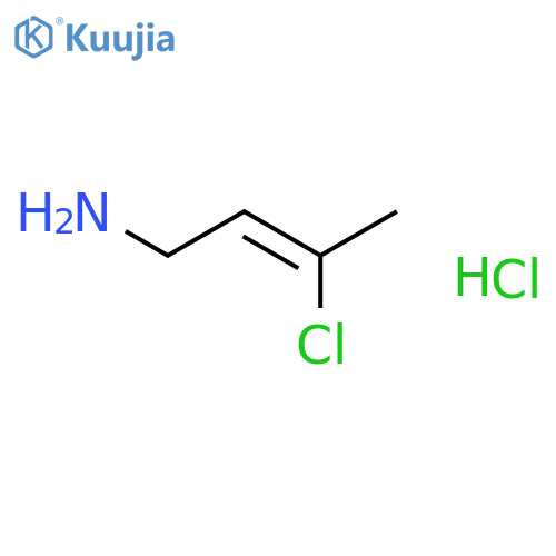 3-Chloro-but-2-enylamine hydrochloride structure