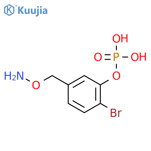 Phenol,5-[(aminooxy)methyl]-2-bromo-, phosphate (1:1) (salt) (9CI) structure