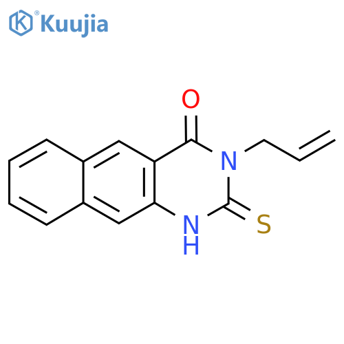 3-(Prop-2-en-1-yl)-2-sulfanyl-3H,4H-benzogquinazolin-4-one structure