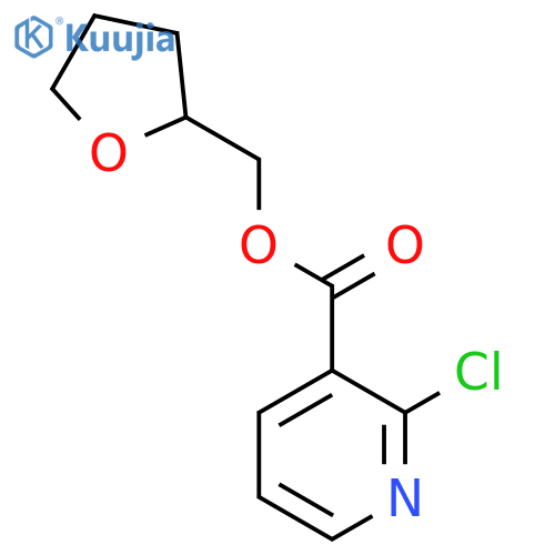 (Oxolan-2-yl)methyl 2-chloropyridine-3-carboxylate structure