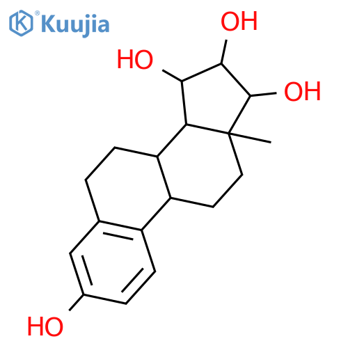 Estra-1,3,5(10)-triene-3,15,16,17-tetrol,(15a,16a,17b)- structure