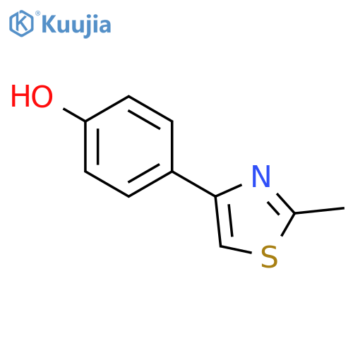 4-(2-Methyl-4-thiazolyl)phenol structure