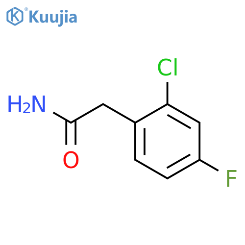 2-(2-Chloro-4-fluorophenyl)acetamide structure