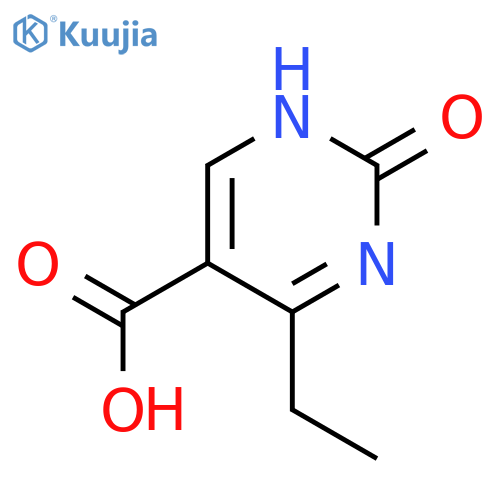 5-Pyrimidinecarboxylicacid, 4-ethyl-1,2-dihydro-2-oxo- structure