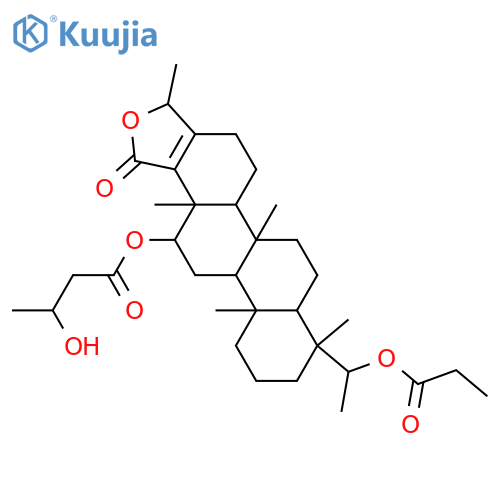 12,20-Dihydroxy-20,24-dimethyl-17-scalaren-25,24-olide; (12β,20S,24R)-form, 12-(3ξ-Hydroxybutanoyl), 20-propanoyl structure