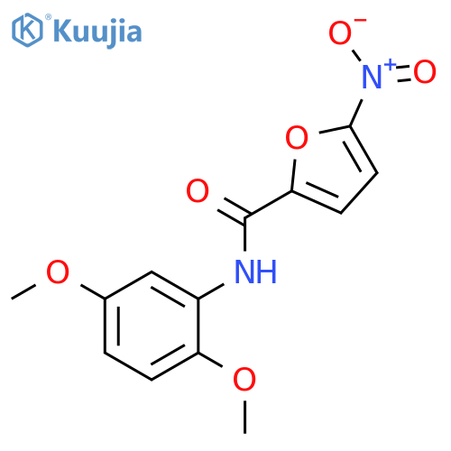 N-(2,5-dimethoxyphenyl)-5-nitrofuran-2-carboxamide structure