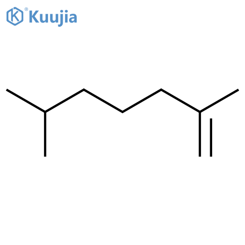 2,6-Dimethyl-1-heptene structure