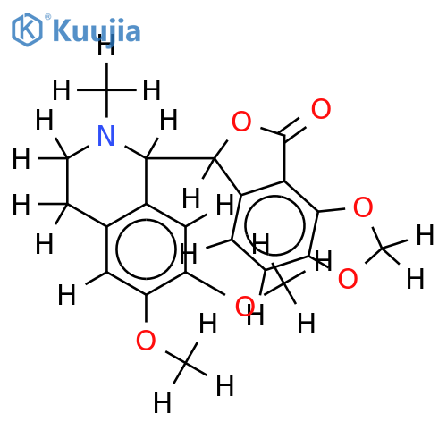 (-)-Adlumine structure
