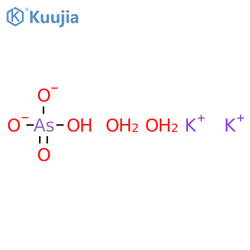 Arsenic acid (H3AsO4),dipotassium salt, dihydrate (9CI) structure