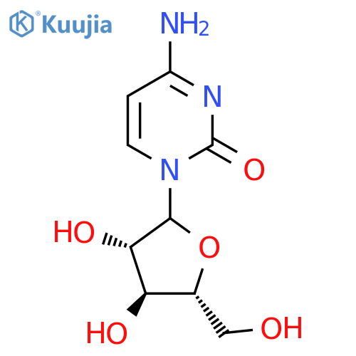Arabinofuranosylcytosine structure
