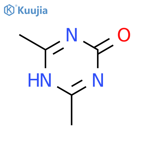 1,3,5-Triazin-2(1H)-one,4,6-dimethyl- structure