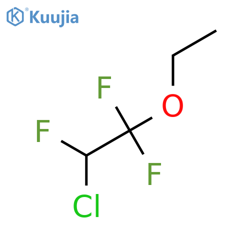 2-Chloro-1,1,2-trifluoroethyl Ethyl Ether structure