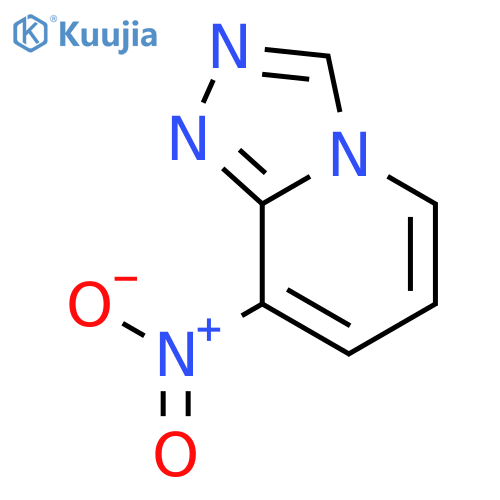 1,2,4-Triazolo[4,3-a]pyridine,8-nitro- structure