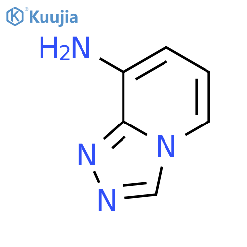1,2,4triazolo4,3-apyridin-8-amine structure