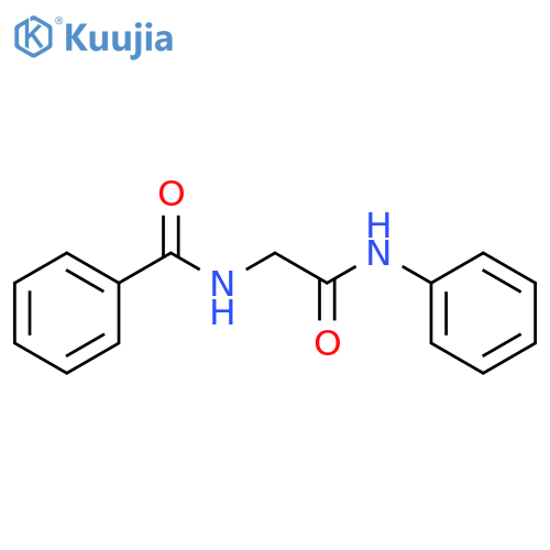Benzamide,N-[2-oxo-2-(phenylamino)ethyl]- structure