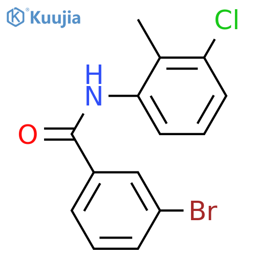 3-Bromo-n-(3-chloro-2-methylphenyl)benzamide structure
