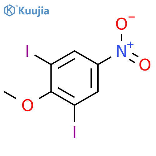 1,3-Diiodo-2-methoxy-5-nitrobenzene structure