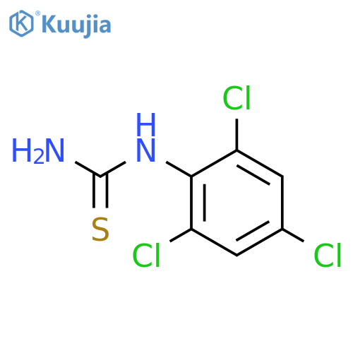 1-(2,4,6-Trichlorophenyl)-2-thiourea structure