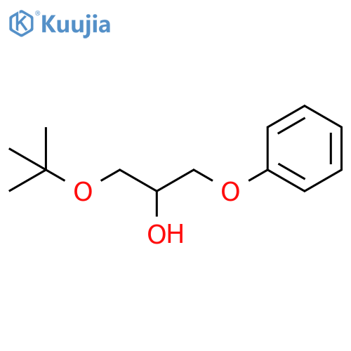 2-Propanol, 1-(1,1-dimethylethoxy)-3-phenoxy- structure