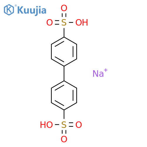 [1,1'-Biphenyl]-4,4'-disulfonicacid, sodium salt (1:2) structure