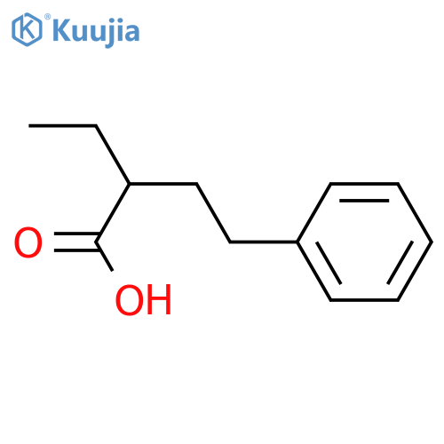 2-ethyl-4-phenyl-butyric acid structure