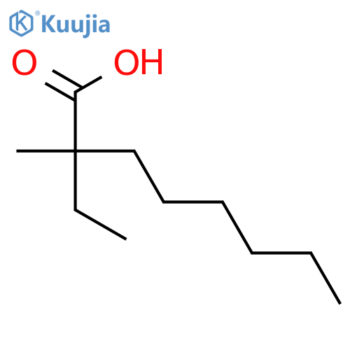 2-ethyl-2-methyloctanoic acid structure