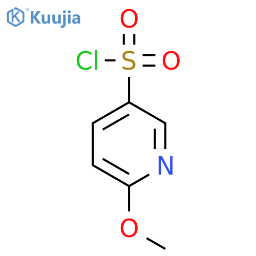 6-Methoxypyridine-3-sulfonyl chloride structure
