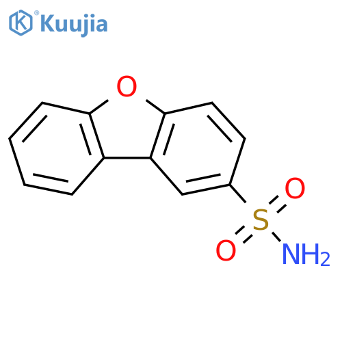 8-oxatricyclo7.4.0.0,2,7trideca-1(9),2(7),3,5,10,12-hexaene-4-sulfonamide structure