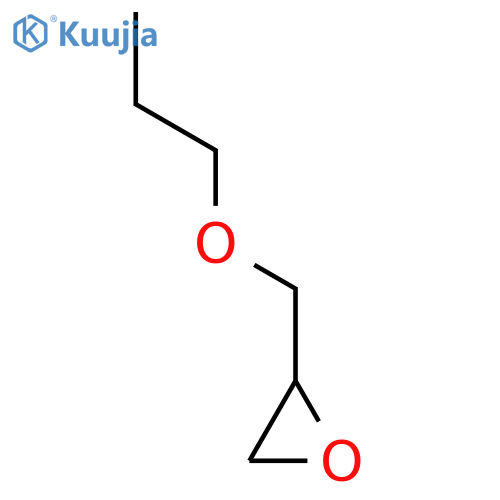 Oxirane,2-(propoxymethyl)- structure