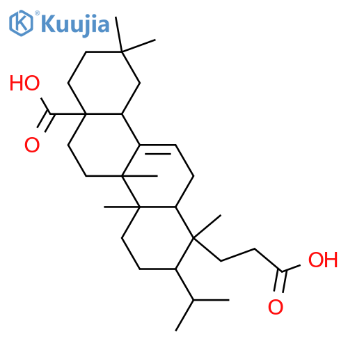 3,4-Seco-12-oleanene-3,28-dioic acid structure
