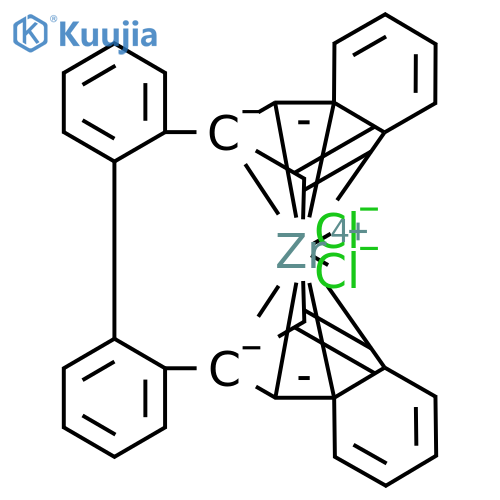 (2,2'-Bis(2-indenyl)biphenyl)zirconium Dichloride structure