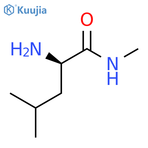 (2R)-2-Amino-N,4-dimethylpentanamide structure